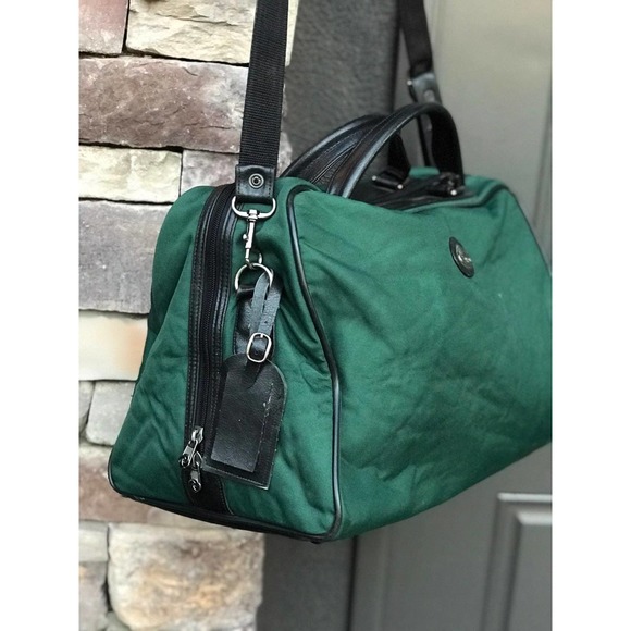 Vtg Samsonite Shoulder Travel Bag - Picture 3 of 9